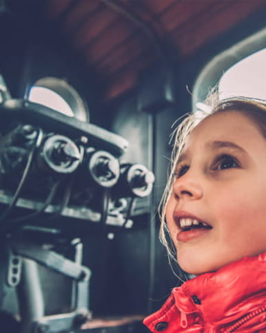 Close-up of a young girl