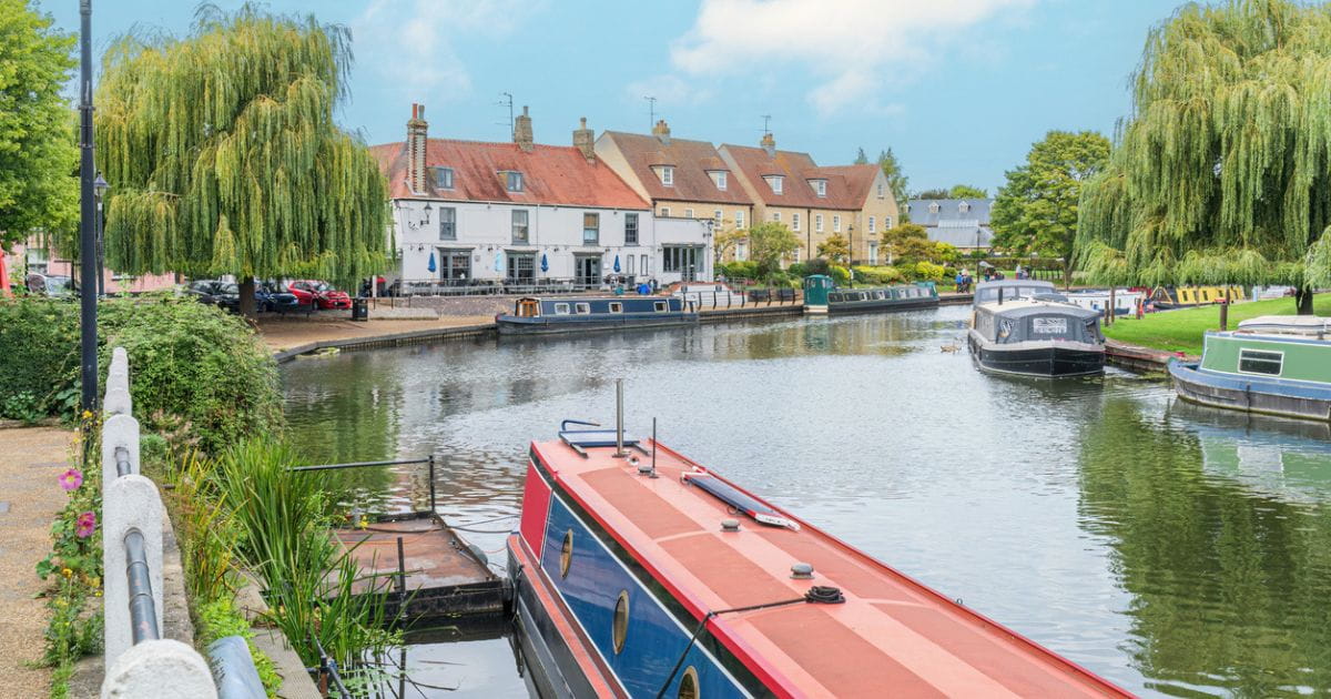 Ely riverside Cambridgeshire