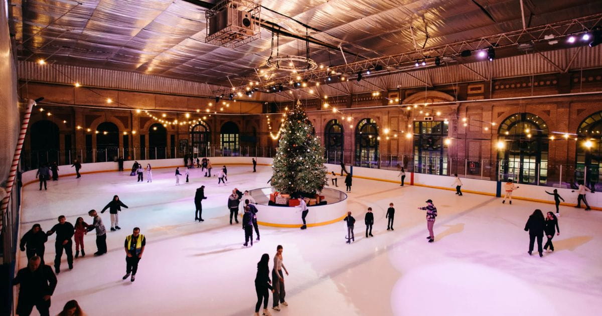 Ice rink at Alexandra Palace