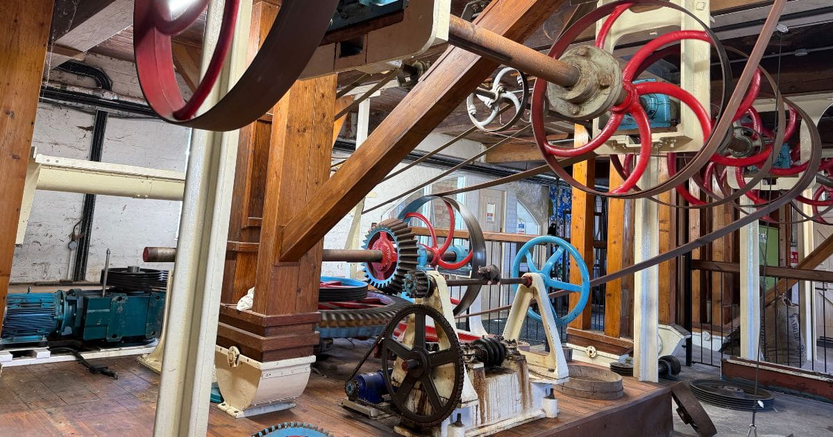 Inside Jordans Mill machinery things to do