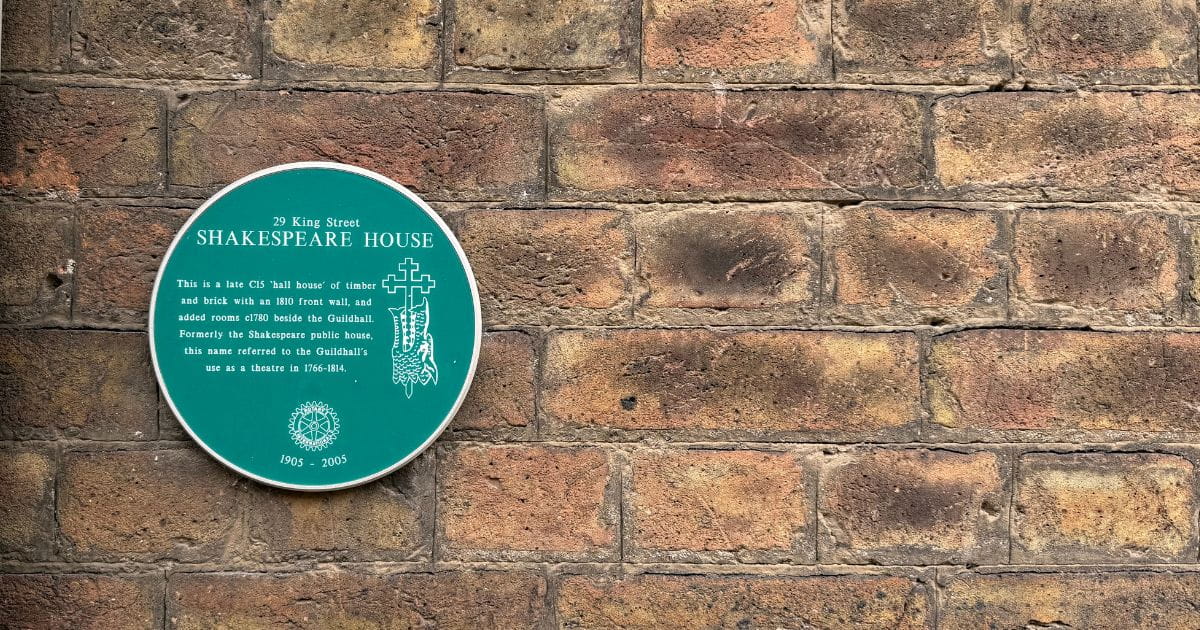 Kings Lynn Shakespeare house history literature