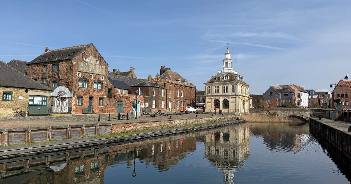 King's Lynn waterfront river great ouse history custom house