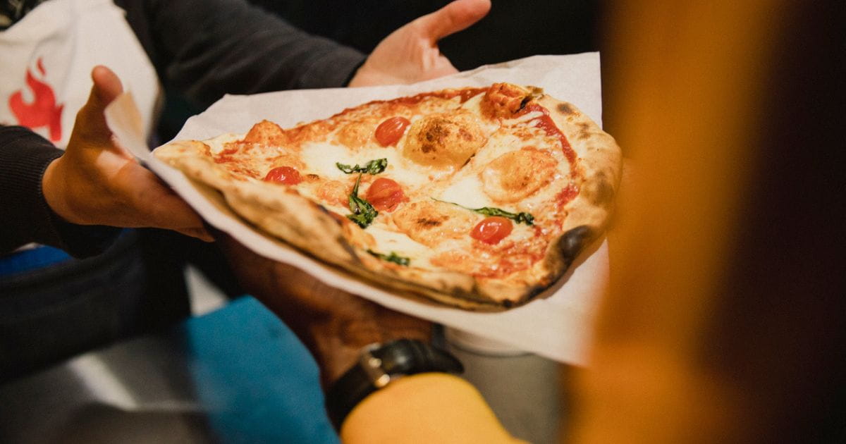 Street food vendors at Welwyn Garden City Food Festival near London