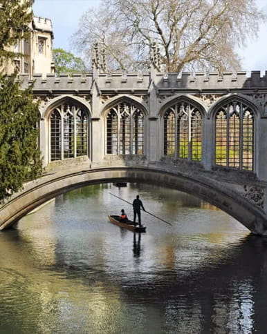 View of the river cam