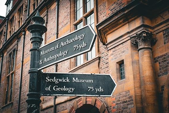 Signpost in Cambridge