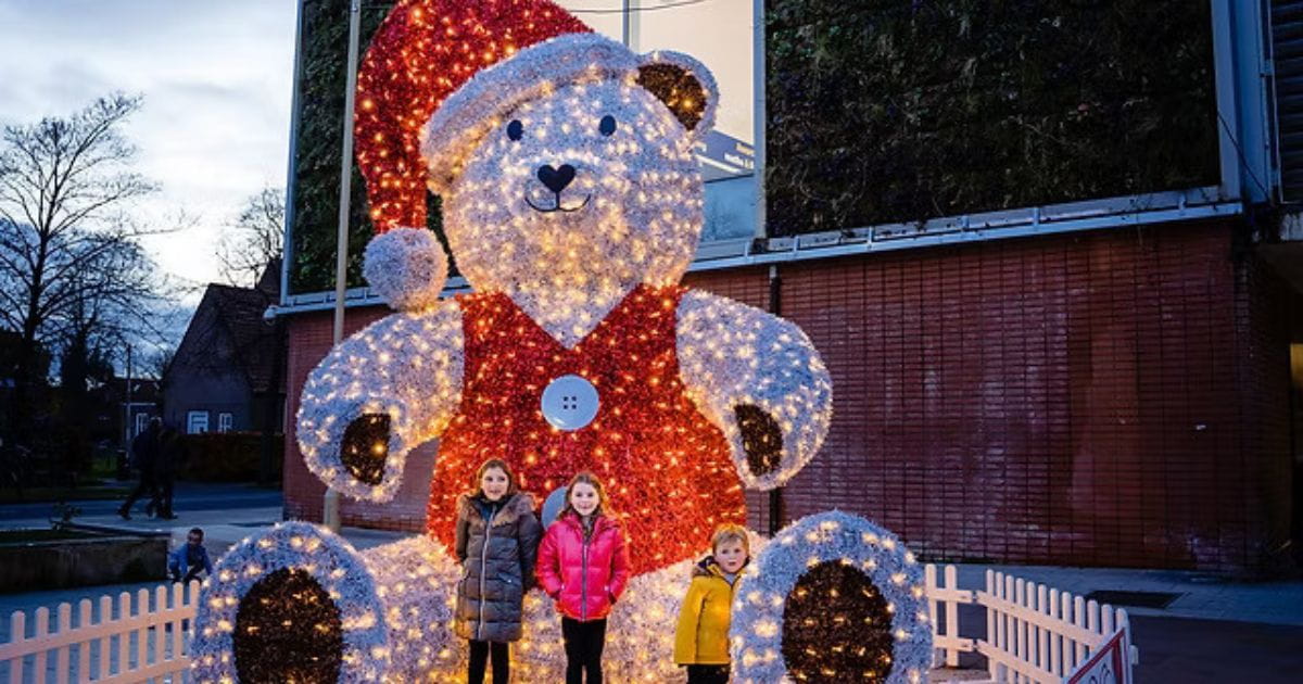 Wonderful Welwyn Garden City Christmas lights