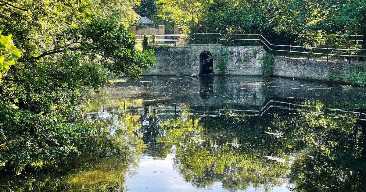 A view of Enfield lock