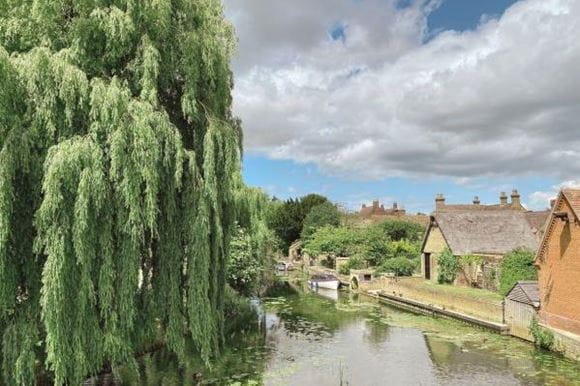 the view from Godmanchester Chinese Bridge