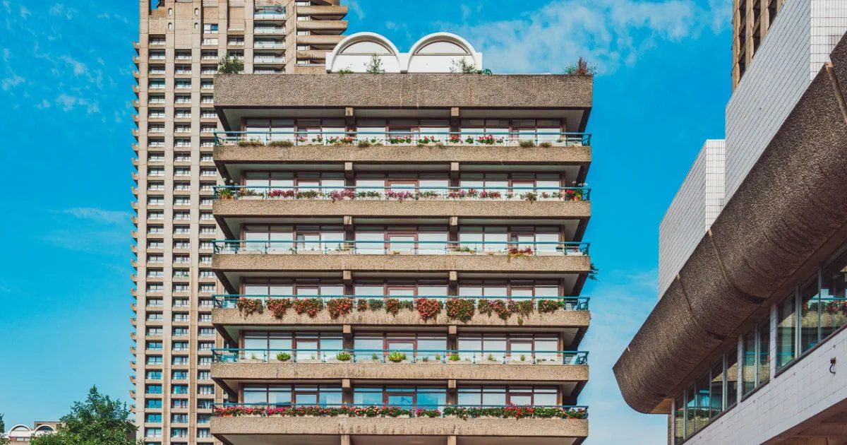 Barbican brutalist architecture