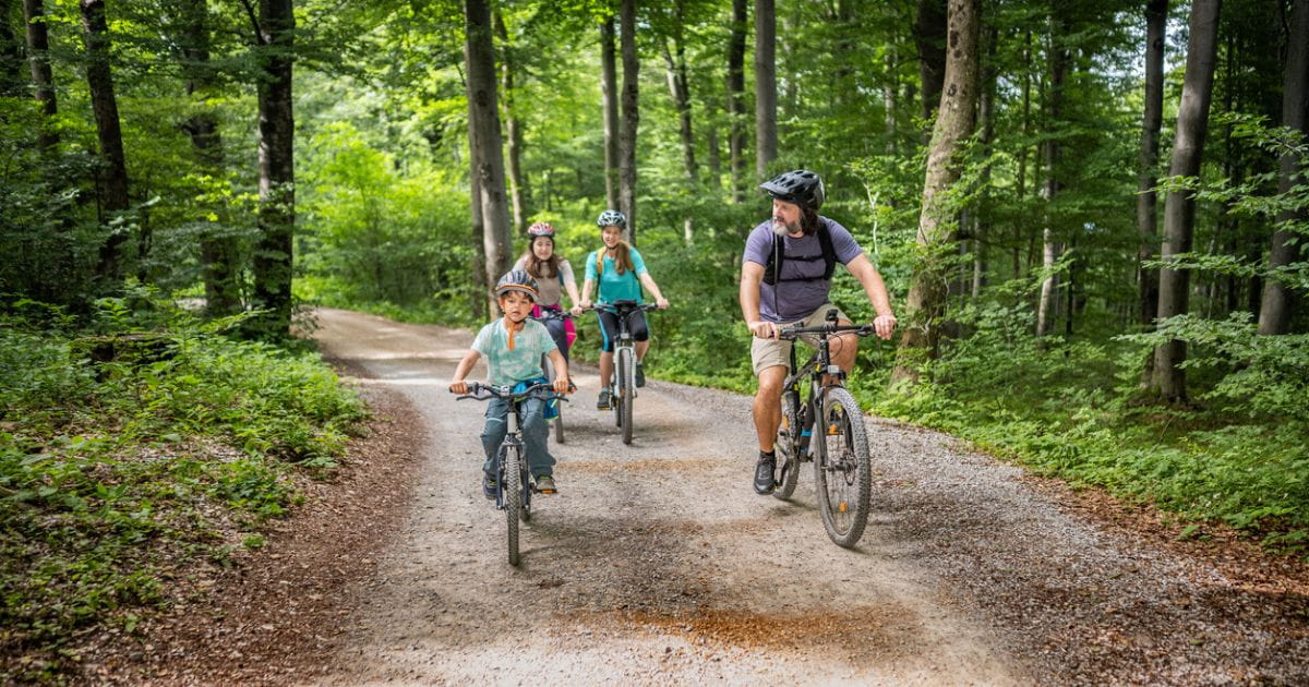 Milton country park Cambridge cycling routes