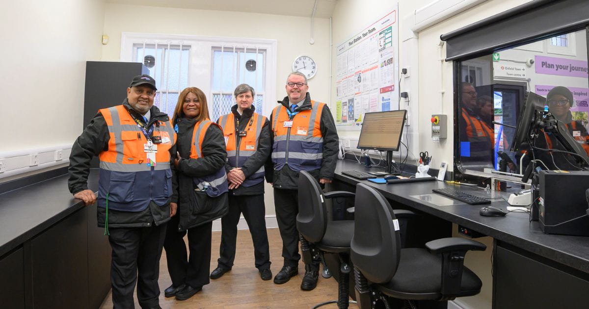Station Hosts at Enfield Chase station