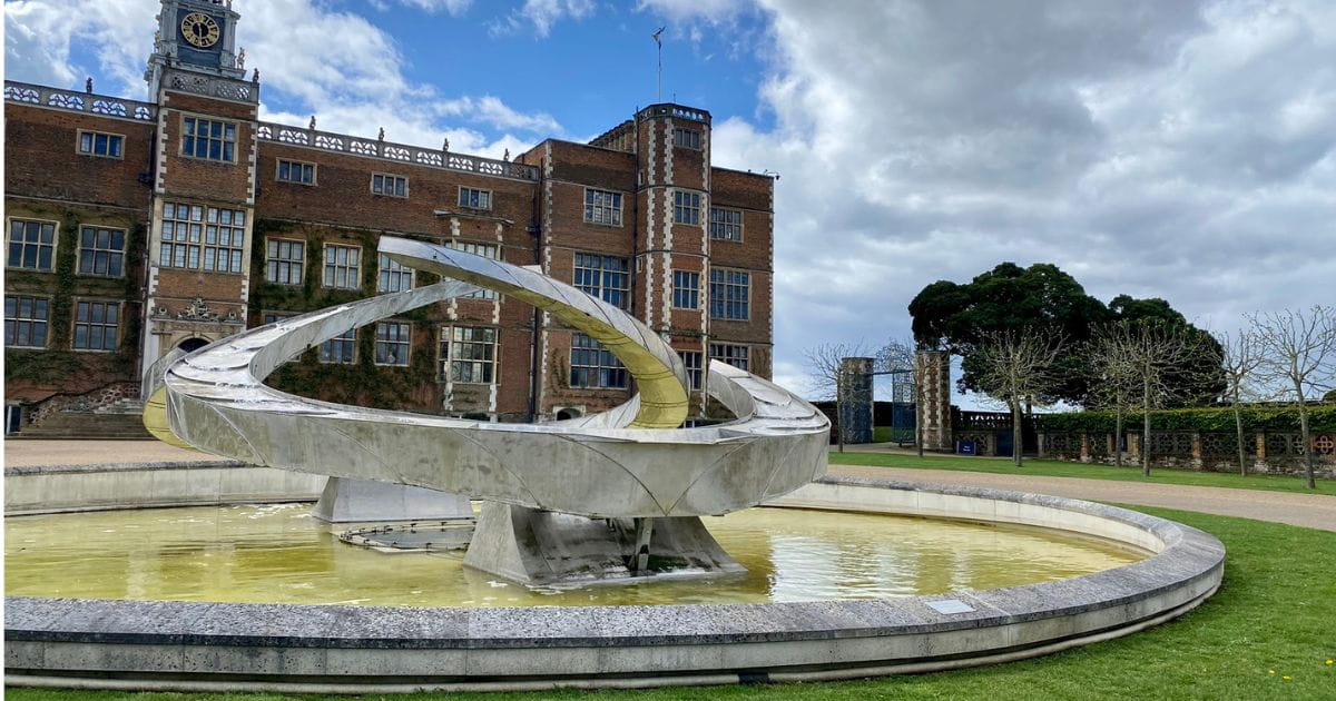 Hatfield House water fountain