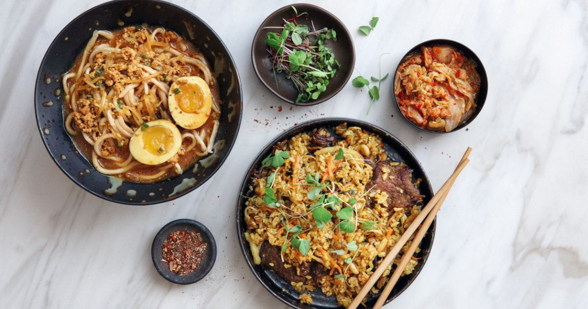 Korean Food stock photo