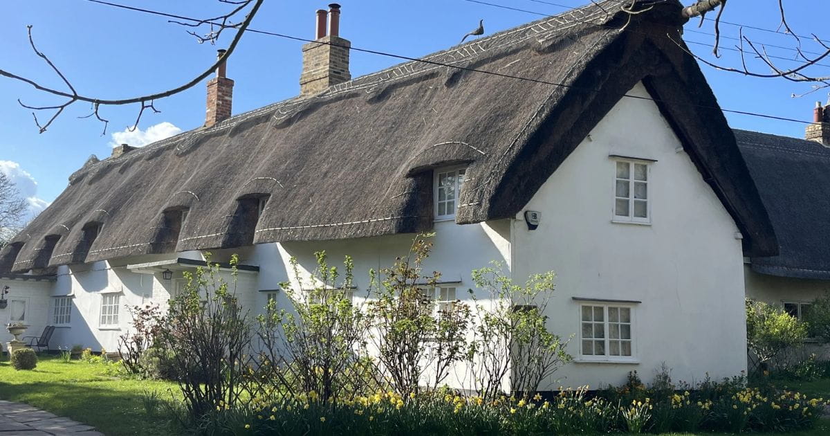 Thatched cottages in Meldreth Cambridgeshire day out ideas