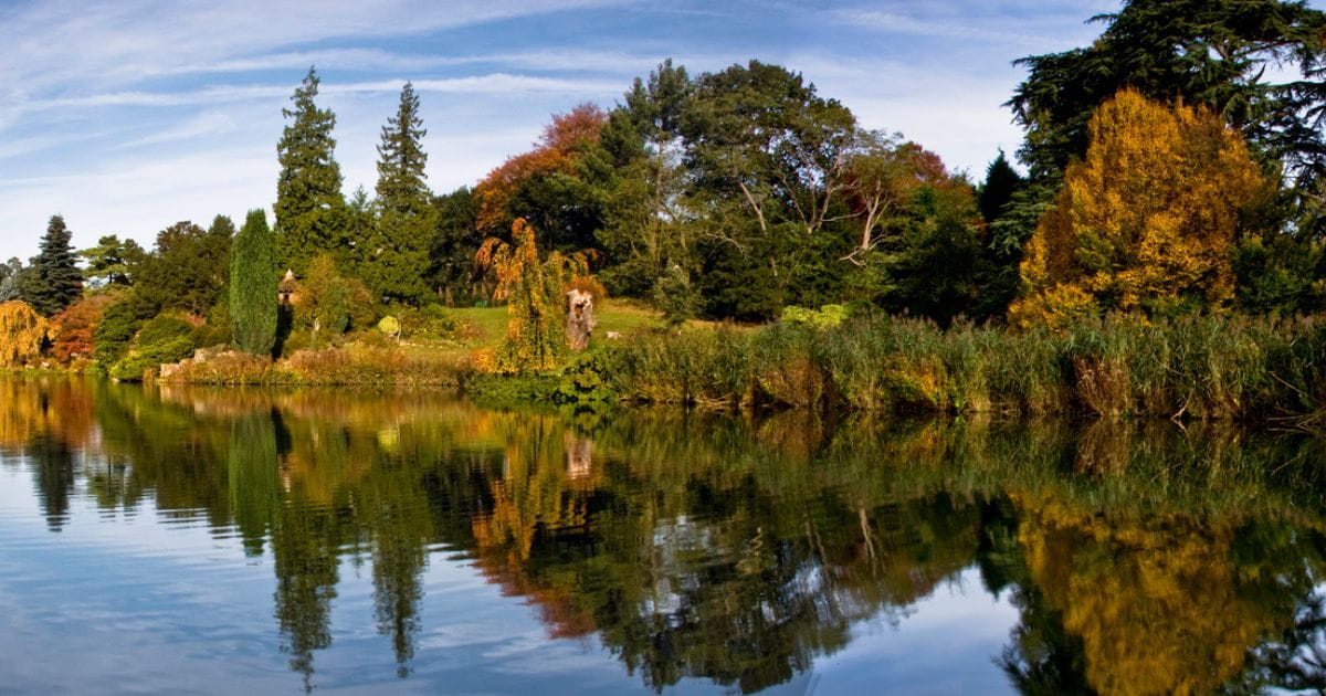 A panoramic view of the Sandringham Estate in Norfolk